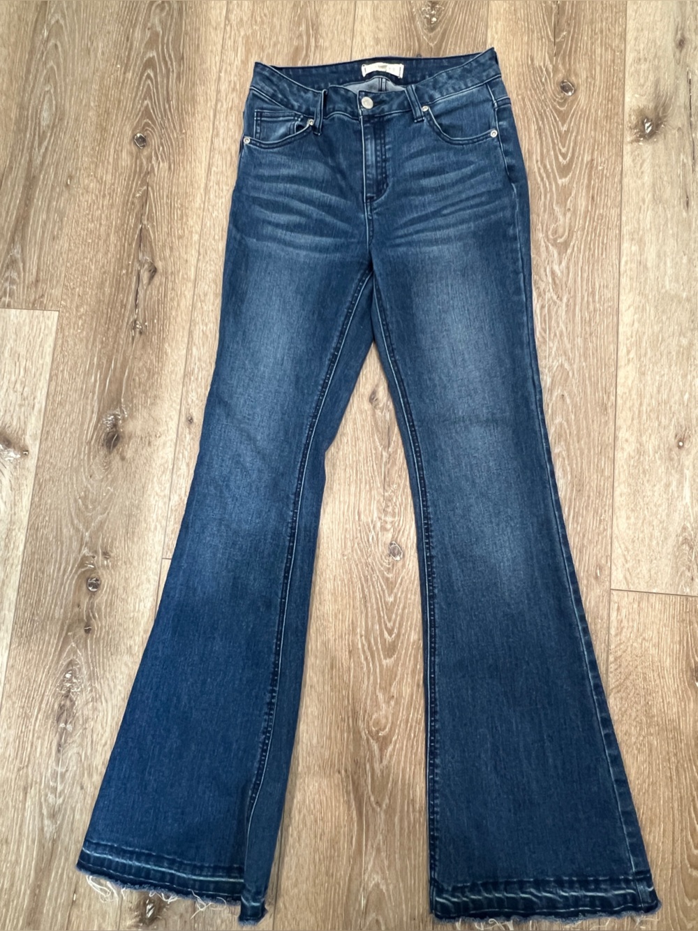 Harper Heritage Flared Denim Jeans Stretch Size 26